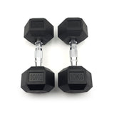10kg rubber dumbbell