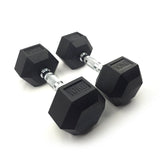 rubber hex dumbbell sets for home rumoga fitness