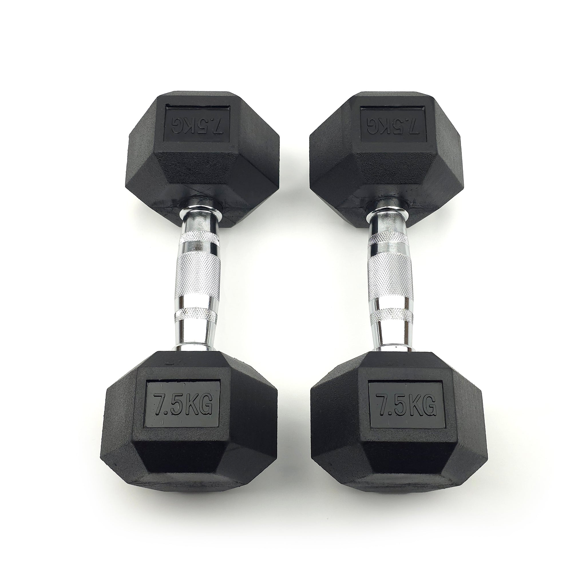 7.5kg rubber dumbbell