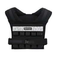 20KG weight vest on a white background