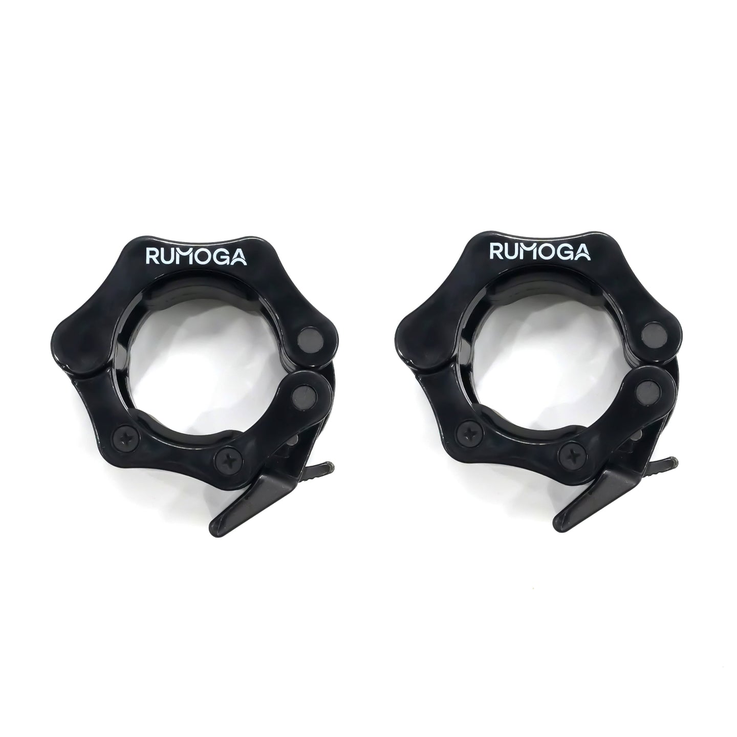 black barbell collars pairs