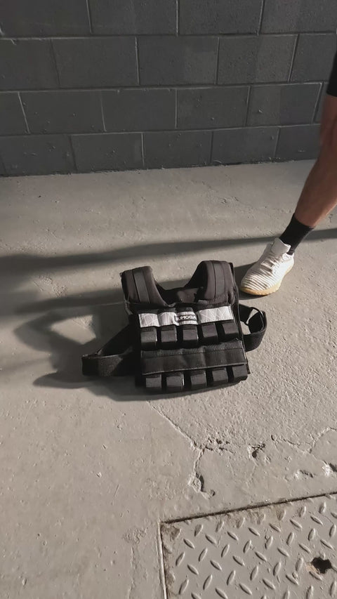 fitness vest for running and strength training